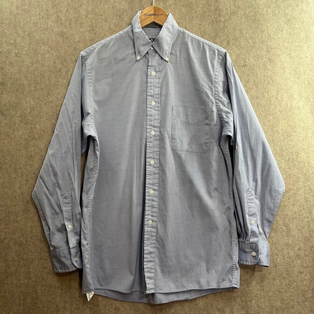 Surrey Light Blue Long Sleeve‎ Button Up Size 15-34